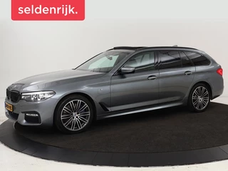BMW 5 Serie BMW 5-serie 540d xDrive M Sport | Panoramadak | Head-Up |  Adaptive cruise | Carplay | Alcantara | Harman/Kardon | Stoelverwarming | Trekhaak | Sfeerverlichting - afbeelding nr 1