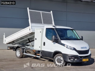 Iveco Daily Iveco Daily 35C14 Open Laadbak met Kist Dubbellucht 3,5t Trekhaak Airco Cruise Euro6 Pritsche Pickup Open Box 2m3 Airco Trekhaak Cruise control - afbeelding nr 3