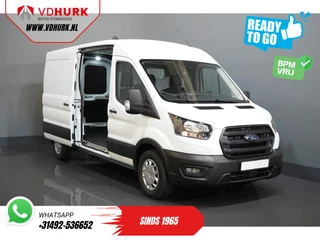 Ford Transit Ford Transit 350 2.0 TDCI 130 pk Aut. L3H2 Trend BPM VRIJ/ Cruise/ PDC V+A/ DAB/ Airco - afbeelding nr 8