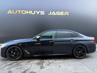 BMW 5 Serie BMW 5-serie M550i xDrive M-Pakket|Pano|Softclose|B&W|Alcantara|360|Leder - afbeelding nr 4