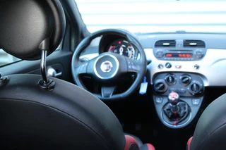 Fiat 500 Fiat 500 0.9 TwinAir 81pk Turbo 500S Panoramadak NL-Auto NAP Airco CPV El. Ramen 16