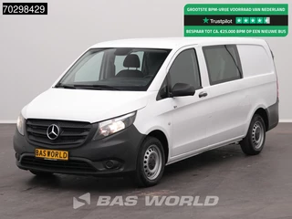 Mercedes-Benz Vito 114 CDI Automaat Dubbel Cabine L2H1 Airco Cruise Parkeersensoren Euro6 DC Doka Mixto L2 Airco Cruise control