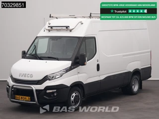 Iveco Daily 35C18 3.0L Automaat Dubbellucht L2H2 3,5t Trekhaak Airco Cruise Camera Imperiaal Werkplaatsinrichting Euro6 L2 Airco Trekhaak Cruise control