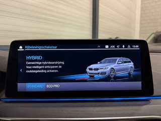 BMW 5 Serie BLUESTONE-METALLIC/PANO/H&K/HEAD-UP/LASER/KEYLESS/DISPLAY-KEY/CARPLAY/STANDKACHEL/SHADOW-LINE/PRIVACY/NET OH BEURT GEHAD BIJ BMW DEALER - afbeelding nr 43
