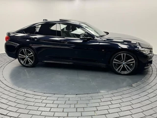 BMW 4 Serie BMW 4-serie Gran Coupé 420i Automaat-Msport-H&K-Panoramadak-Leder-Navigatie-Cr.contr-Clima-Stoelverwarming-Lm19''velgen-Parkeersensoren-Elek.achterklep - afbeelding nr 28