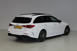 Mercedes-Benz C-Klasse Mercedes C-klasse Estate 200 AMG/Pano/19inch/Sfeer/Headup/Night - afbeelding nr 31