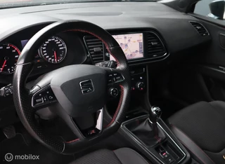 SEAT Leon Seat Leon ST TSI 110 PK H6 FR Style Intense Navigatie Clima DonkerGlas Zwarte Hemel Parkeersensoren - afbeelding nr 11