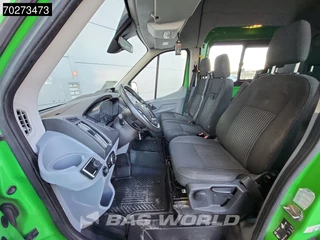 Ford Transit Ford Transit 170pk L4H3 Dubbel Cabine Trekhaak Camera Airco Cruise Standkachel L4 11m3 Airco Dubbel cabine Cruise control - afbeelding nr 12