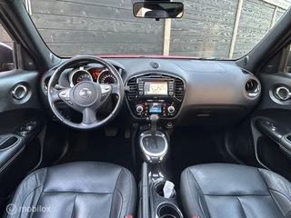 Nissan Juke Nissan Juke 1.6 Tekna AUTOMAAT Schuif-Kantel dak / Clima / Vol Leder / 96.113 KM 1e eig. - afbeelding nr 11