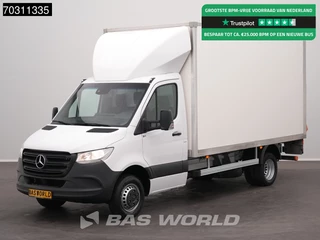 Mercedes-Benz Sprinter 515 CDI Automaat Laadklep Dubbellucht Bakwagen Airco Cruise Camera D'Hollandia Euro6 Meubelbak Koffer Airco Cruise control