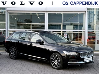 Volvo V90 T6 340PK Recharge Inscription| Pano| Adap.Cruise| Trekhaak| Lede