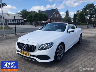 Mercedes-Benz E-Klasse Cabrio 200 AUT 9G NAVI CAMERA LED WIT // D ROOD DAK