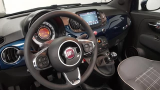 Fiat 500C Fiat 500 C 1.0 Hybrid Lounge Plus Navigatie Cruise Control Parkeer Sensoren Climate Control DAB Lichtmetalen Velgen - afbeelding nr 9