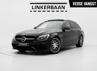 Mercedes-Benz C-Klasse Estate AMG C63 V8 Biturbo | Panodak | Burmester | Rijassistentie Plus | 19 inch |