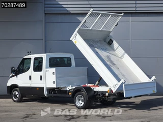 Iveco Daily Iveco Daily 35C16 3.0L Kipper met Kist Dubbel Cabine Dubbellucht 3,5t Trekhaak Airco Cruise Euro6 Tipper Benne Kieper 2m3 Airco Trekhaak Cruise control - afbeelding nr 2