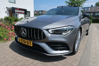 Mercedes-Benz CLA Mercedes CLA-klasse 250 AMG-NIGHT 225pk PANORAMADAK|SFEERVERLICHTING|WIDESCREEN|360CAMERA|BURMESTER|DEALER ONDERHOUDEN - afbeelding nr 42