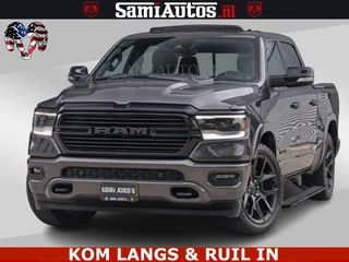 Dodge Ram Pick-Up SPORT LARAMIE 5.7 V8 HEMI | LUCHTVERING | 2023 | PANODAK | GROOTSCHERM | DC | TOP KLEUR GRANITE |
