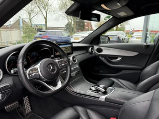 Mercedes-Benz C-Klasse Mercedes-Benz C-klasse 200d Aut. AMG Sport Ed. 160ps | Multibeam LED | Leder | Trekhaak | - afbeelding nr 10