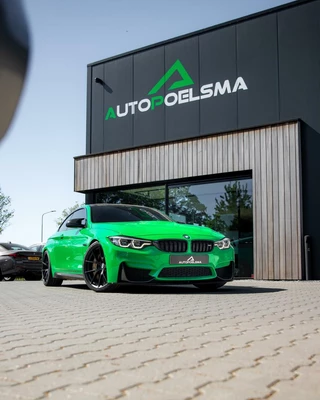 BMW M4 BMW 4-serie Coupé M4 Competition Headup 360View Keramisch Carbon Interieur Signal Green individual 43000km BJ2018 - afbeelding nr 8