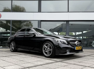 Mercedes-Benz C-Klasse Mercedes-Benz C-klasse 200d Aut. AMG Sport Ed. 160ps | Multibeam LED | Leder | Trekhaak | - afbeelding nr 2