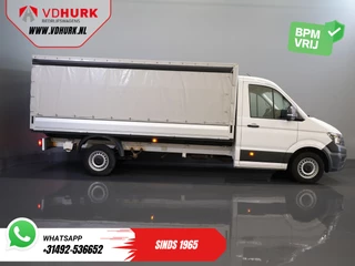 Volkswagen Crafter Volkswagen Crafter 35 2.0 TDI 180 pk DSG Aut. BPM VRIJ! 430x203 Open laadbak/ Schuifzeil/ Huif/ Climate/ Adapt. Cruise/ Camera/ Carplay - afbeelding nr 11