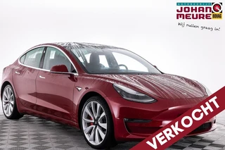 Tesla Model 3 Performance AWD 75 kWh 462PK | PANORAMADAK | LEDER ✅ 1e Eigenaar .