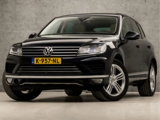 Volkswagen Touareg Volkswagen Touareg 3.0 TDI Sport 263Pk Automaat (PANORAMADAK, NAVIGATIE, LUCHTVERING, DYNAUDIO, STUUR/STOELVERWARMING, LEDEREN SPORTSTOELEN, TREKHAAK, ADAPTIVE CRUISE, XENON, CAMERA, NIEUWE APK, NIEUWSTAAT) - afbeelding nr 1