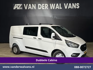 Ford Transit Custom 2.0 TDCI 131pk L2H1 Dubbele Cabine Inrichting Euro6 Airco | 5-Zits | Camera | Cruisecontrol | LED