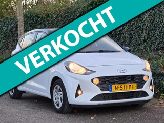 Hyundai i10 Android CarPlay Navi Zwart dak Stuurverwarming NAP 1e Eig Line Assist Airco Cruise Control NEW APK 1.0 Comfort 5-zits