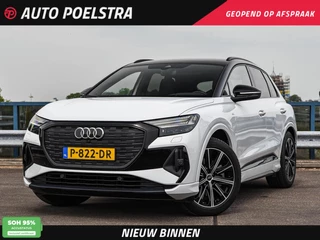 Audi Q4 e-tron 40 Launch edition S Competition 77 kWh | Trekhaak | HUD | Warmtepomp | ACC | Matrix LED | Leder | Keyless | Camera | Sonos audio | 20" | Dealeronderhouden