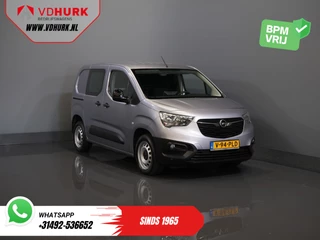 Opel Combo 1.2 Turbo BENZINE 3Pers./ Carplay/ Navi/ Camera/ PDC/ Cruise/ Airco