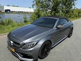 Mercedes-Benz C-Klasse Mercedes C63S AMG Cabrio / Carbon / Burmeister Leer - afbeelding nr 2