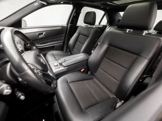 Mercedes-Benz E-Klasse 184Pk Automaat (PANORAMADAK, NAVIGATIE, CLIMATE, LEDER, STOELVERWARMING, SPORTSTOELEN, PARKEERSENSOREN, ZWART HEMEL, NIEUWE APK, NIEUWSTAAT) - afbeelding nr 16