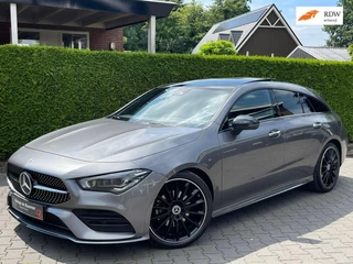 Mercedes-Benz CLA Shooting Brake 180 AMG Line Automaat | OPEN SCHUIF/KANTEL DAK | LEER/ALCANTARA BEKLEDING
