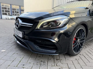 Mercedes-Benz A-Klasse Mercedes-Benz A-klasse AMG 45 4MATIC|Pano|Schaalstoelen|H&K - afbeelding nr 22