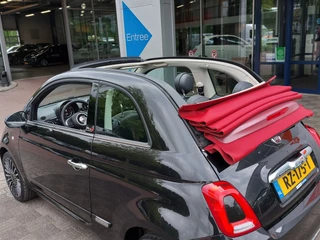 Fiat 500C 0.9 TwinAir Turbo 80pk Dualogic Lounge Cabriolet | Origineel NL | Navi | Airco | Cruise | Bluetooth Carkit+Streaming | Licht+Regensensor | Mistlampen | 16''lm - afbeelding nr 31