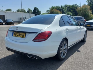 Mercedes-Benz C-Klasse Mercedes-Benz C-Klasse 180 156pk Automaat Business Solution Plus | Origineel NL | Navi | Clima | Cruise | Led Koplampen | Pdc V+A+Assist+Camera | Dodehoek+Licht+Regensensor | Privacy Glass | 18''lm - afbeelding nr 4
