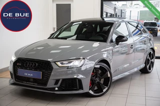 Audi RS3 Audi RS3 2.5 TFSI Quattro 2e Eig Pano CarPlay Carbon B&O Nardo Grey Dealer onderhouden - afbeelding nr 1