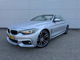 BMW 4 Serie Cabrio 420i High Exec. M-sport Facelift NAP Dealer OH H&K HUD Leer 19"