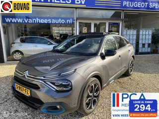 Citroën ë-C4 Citroen Ë-C4 Shine Pack leder|panoramaschuifdak|camera|navigatie|head-up|verwarmde voorruit - afbeelding nr 1