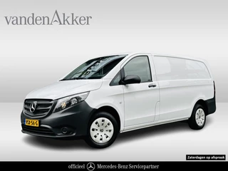 Mercedes-Benz Vito 110 CDI L2 Lang RWD // GRATIS TREKHAAK 2000 kg // Airco // Achterklep // 12 mnd Garantie // 2000kg // Bank // Radio // CV // Betimmering // Wieldoppen