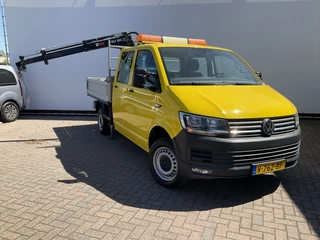 Volkswagen Transporter Volkswagen Transporter 2.0 TDI HIAB kraan Kastinrichting Trekhaak Laadkraan Airco Cruise Comfortline DC L2H1 Lang - afbeelding nr 42