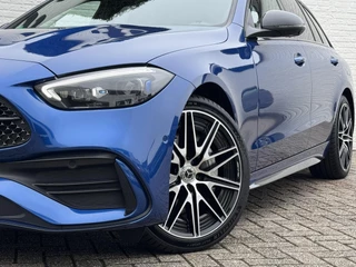 Mercedes-Benz C-Klasse Mercedes-Benz C-klasse 300 e AMG Line Adaptive cruise control Climate control Navi Apple / Android Leder/Alcantara - afbeelding nr 17