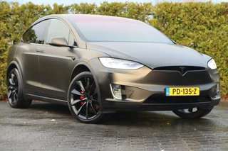 Tesla Model X Tesla Model X P100D Performance + 6p. 613+ PK Autopiloot|Alcantara hemelb.|A cruise|Carbon|Elektrisch sluitende deuren|22Inch|Panodaken|Trhk|Luchtvering|Sfeer verlichting|Cameras|stuur, Stoelverwarming, koeling|Trekgewicht 2250 kg - afbeelding nr 3