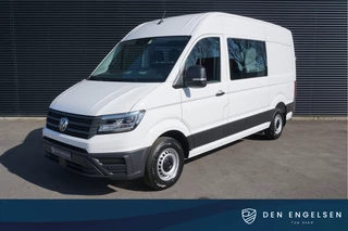 Volkswagen Crafter 35 140PK L3H3/L2H2 Dubbele cabine Facelift Apple Carplay LED Camera Cruise Parkeersensoren