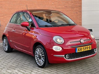 Fiat 500 Fiat 500 1.2 Lounge Clima Pano NAP Park Sensoren Navigatie - afbeelding nr 2