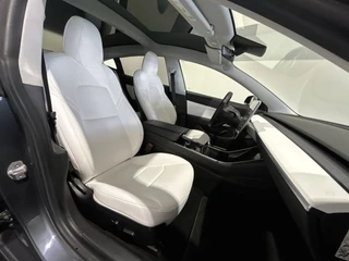 Tesla Model 3 | Wit leer interieur | - afbeelding nr 22