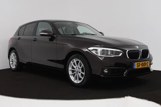BMW 1 Serie BMW 1-serie 118i High Executive Automaat (GROOT-NAVIGATIE, STOELVERWARMING, LED, LEDER, CAMERA, GOED ONDERHOUDEN) - afbeelding nr 22