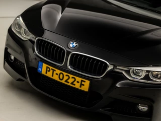 BMW 3 Serie 191Pk Automaat (PANORAMADAK, M PAKKET, GROOT NAVI, CLIMATE, GETINT GLAS, LEDEREN SPORTSTOELEN, CAMERA, NIEUWE APK, LED KOPLAMPEN, NIEUWSTAAT) - afbeelding nr 32