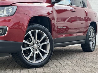 Jeep Compass Jeep Compass 2.0 Limited Automaat LPG G3 Camera Leder Navigatie Trekhaak Dakdragers Cruise - afbeelding nr 38